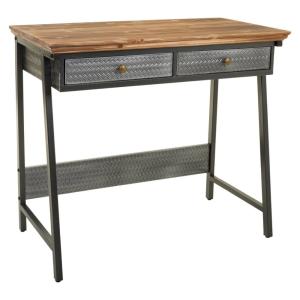 Console en métal et bois 83,5x45,5x75h cm