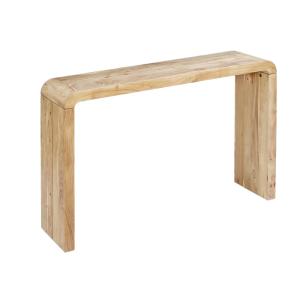 Console exotique bois d'acacia 120 cm naturel
