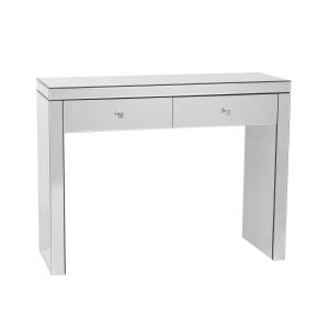 Console miroir argenté