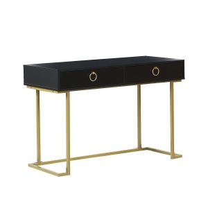 Console Table de bureau Noir