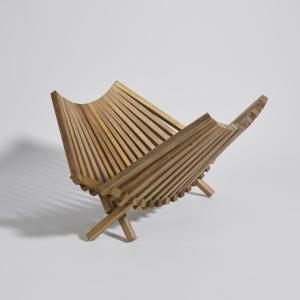 Corbeille à fruits en bois d'acacia