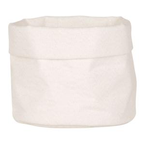 Corbeille à pain beige et argentée