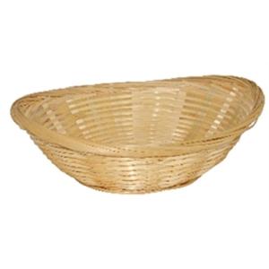 Corbeille à pain en osier ovale 229 mm       boite de 6