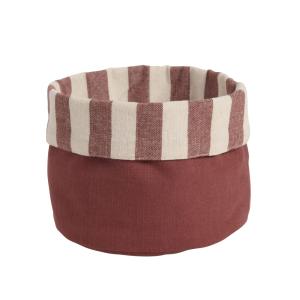 Corbeille en coton bicolore