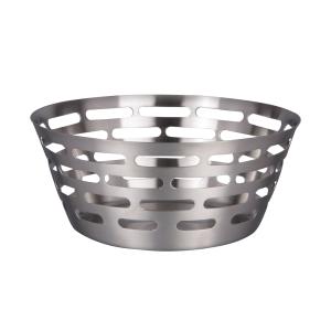 Corbeille ronde Hori 20 cm argent en inox