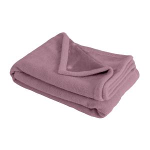 Couette plaid rose 130x170 cm PANORA