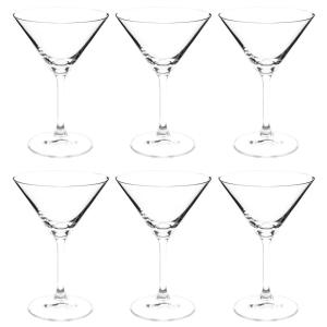 Coupe à cocktail en verre transparent