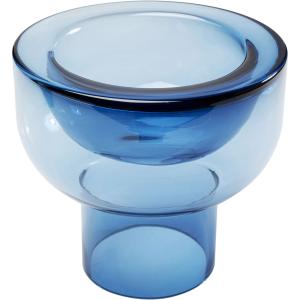 Coupe en verre bleu D22