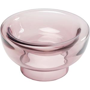 Coupe en verre rose D20