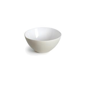 Coupelle en grès de table blanc 13 cm - Lot de 6