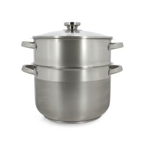 Couscoussier 10L en acier inoxydable