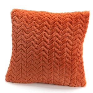 Coussin    40x40 orange en polyester