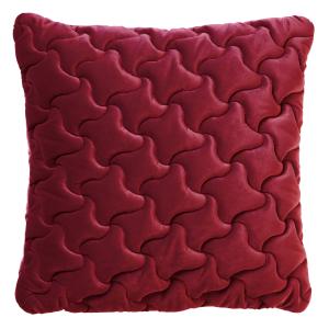 Coussin Amelie Merlot 45x45 cm