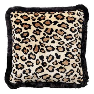 Coussin Beige 45x45 cm Impression animal
