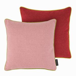 Coussin bicolore kissen Cranberry