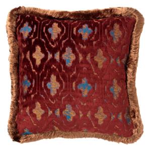 Coussin Bijou Merlot 45x45 cm