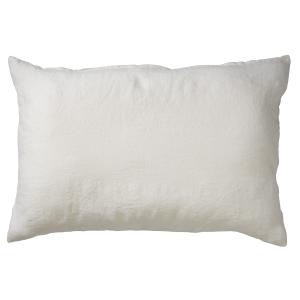 Coussin - blanc en laine 40x60 cm uni