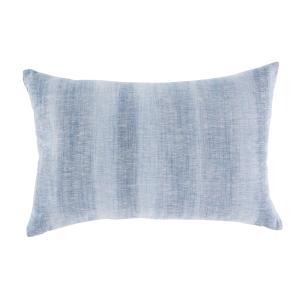 Coussin bleu dégradé 60x40