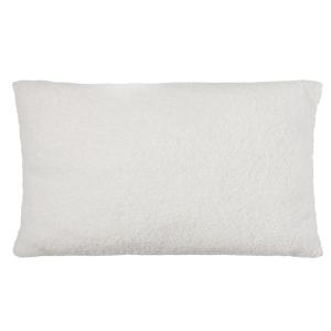 Coussin Bouclé Teddy – confort doux, blanc cassé 30x50, mad…