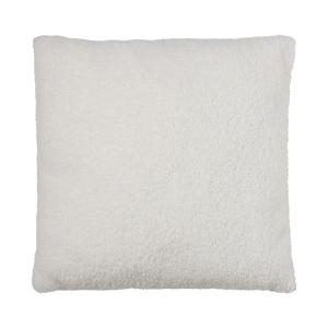 Coussin Bouclé Teddy – confort doux, blanc cassé 40x40, mad…