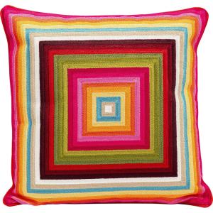 Coussin carrés multicolores 50x50