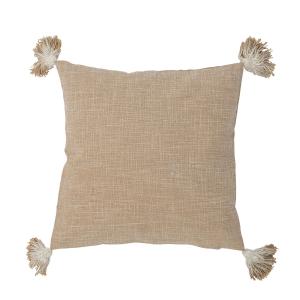 Coussin Coton Beige 45X45