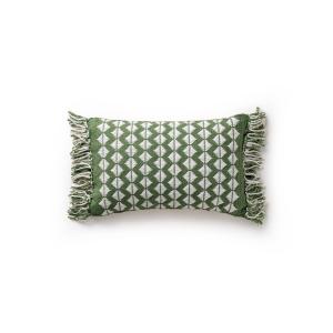 Coussin d'intérieur et d'extérieur vert 30x50