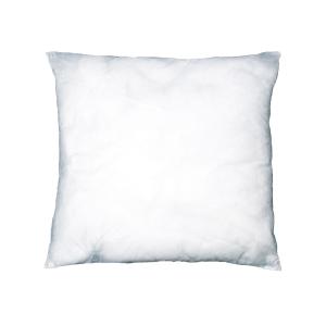 Coussin de garnissage coloris blanc polyester blanc 45x45 cm