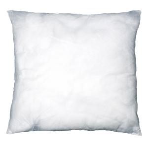 Coussin de garnissage coloris blanc polyester blanc 60x60 cm