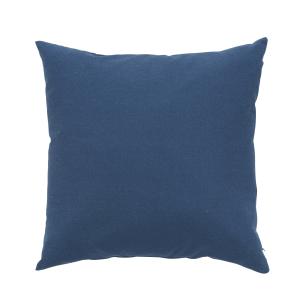 Coussin de jardin en coton bleu 45x45