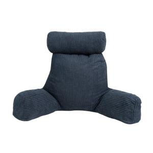 Coussin de lecture déhoussable velours côtelé 80x50x70 cm b…