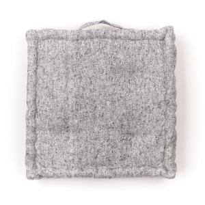 Coussin de sol carré coton uni  45x45 cm