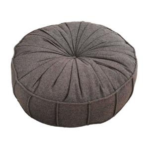Coussin de sol effet bouclette  anthracite
