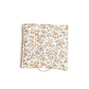 Coussin de sol imprimé animalier coton FUNNY LAPIN