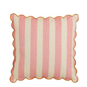 Coussin décoratif  Rose Coton H10xB45xL45cm
