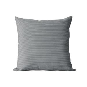 Coussin décoratif uni gris clair