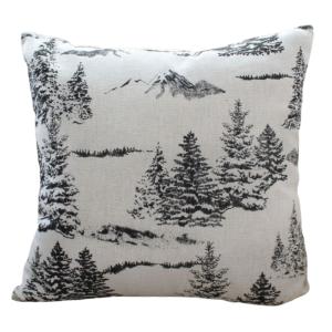 Coussin déhoussable 40 x 40 cm coton recyclé chambray espri…