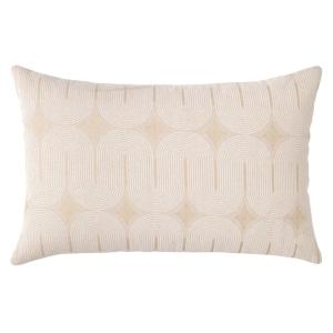 Coussin déhoussable polycoton blanc  40 x 60 cm