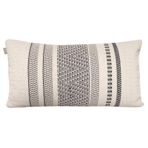 Coussin en coton écru 35x65