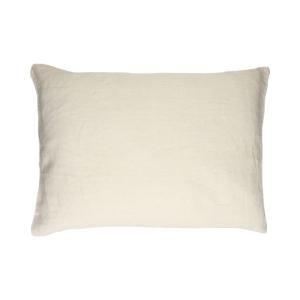 Coussin en coton ivoire 70X50