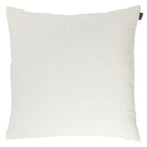 Coussin en coton texturé blanc 60x60