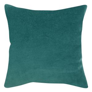 Coussin  en coton vert de gris 45 x 45