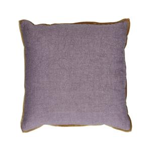 Coussin en coton violet 45X45