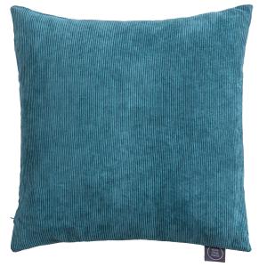 Coussin en polyester bleu 45x45