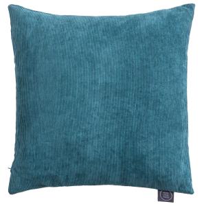 Coussin en polyester bleu 45x45cm