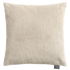 Coussin en polyester naturel 45x45