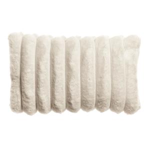 Coussin  en polyester neige 30 x 50 cm