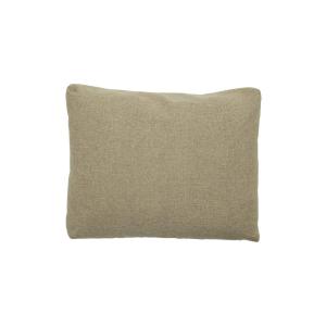 Coussin en tissu beige 55x68