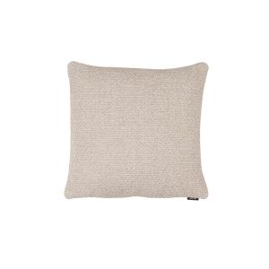 Coussin en tissu bouclé, marron clair, 40 x 40 cm