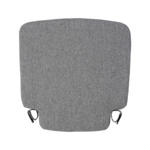 Coussin en tissu gris 42x42